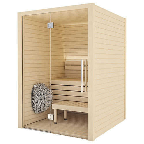 Auroom Cala Aspen Glass Home DIY Sauna Kit