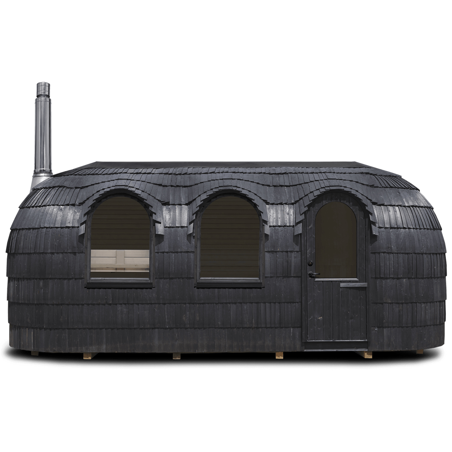 Iglucraft Triple Iglusauna Backyard Home Sauna Assembled