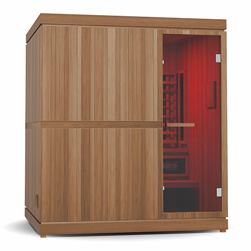 finnmark trinity xl infrared home sauna kit with harvia heater