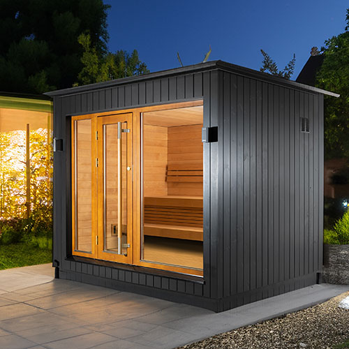 SaunaLife G7 Outdoor Sauna Fully Assembled