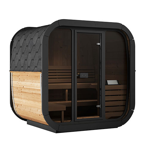 SaunaLife Cube Luxury CL5 Outdoor Home Sauna Kit