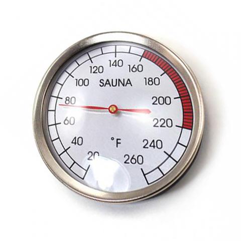 Aluminum Sauna Thermometer/Hygrometer Combination *** FREE SHIPPING ***