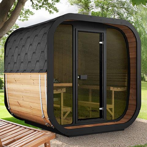 SaunaLife Luxury Cube 7 Home Sauna Kit