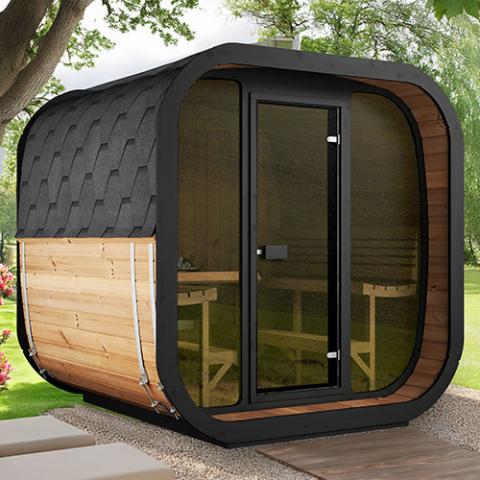 SaunaLife Luxury Cube 7 Home Sauna Kit