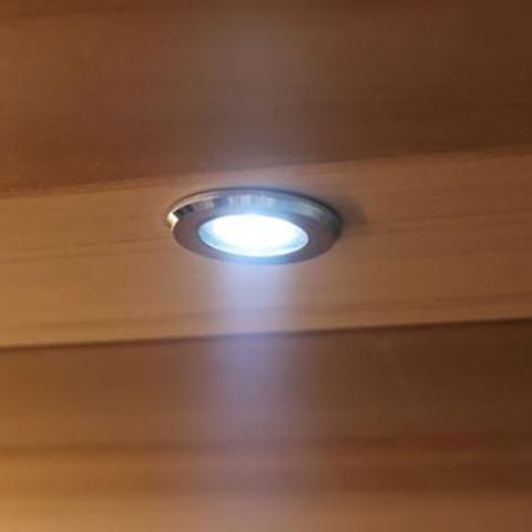 Spectrum Sauna Recessed Puck Light