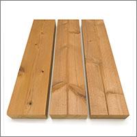 Thermo-Spruce Sauna Wood for Benches