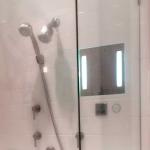 Fog-free in-shower mirror Bathology Clear 450